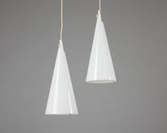 Ein Paar Deckenleuchten "Struten", entworfen von Hans Bergström für Atelje Lyktan