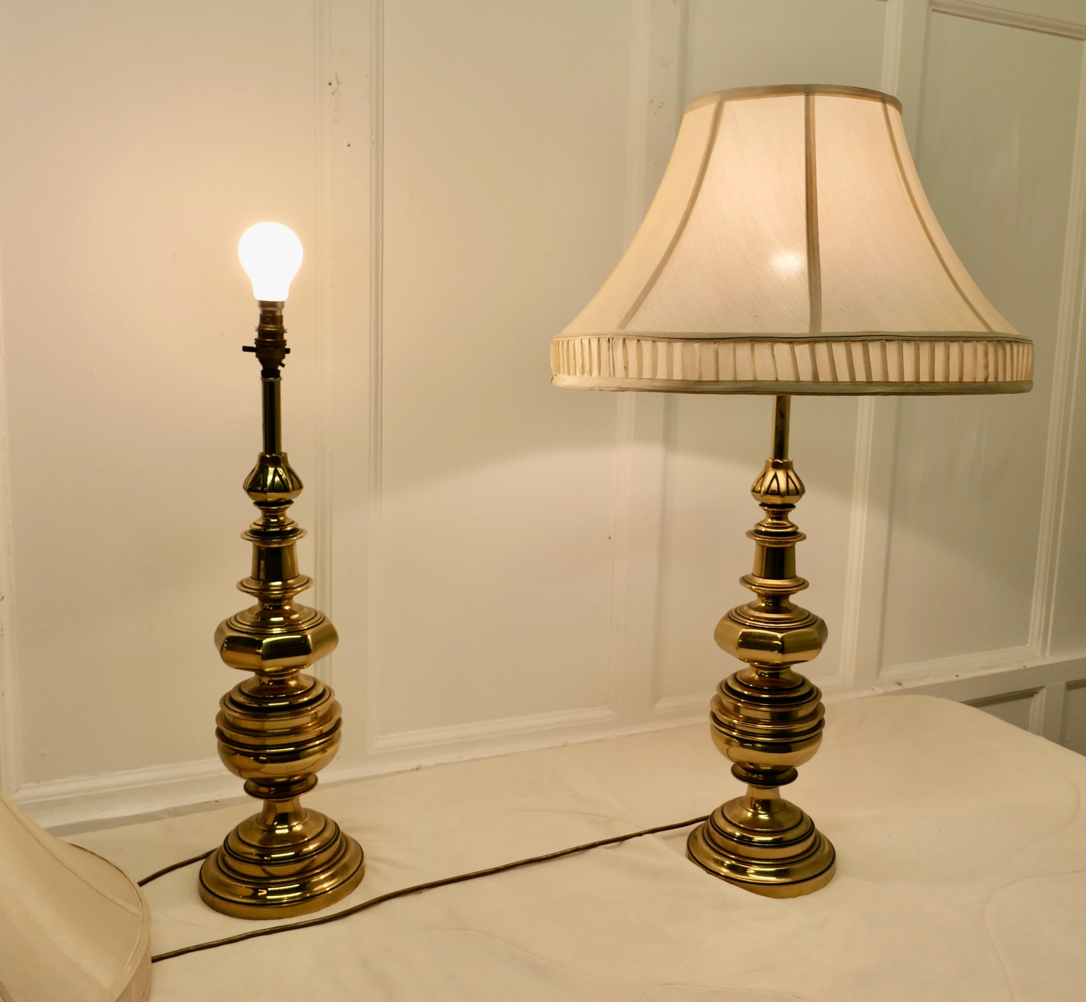 brass table lamps for sale
