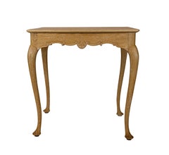 A Pair of Swedish Cerused Oak Side Tables