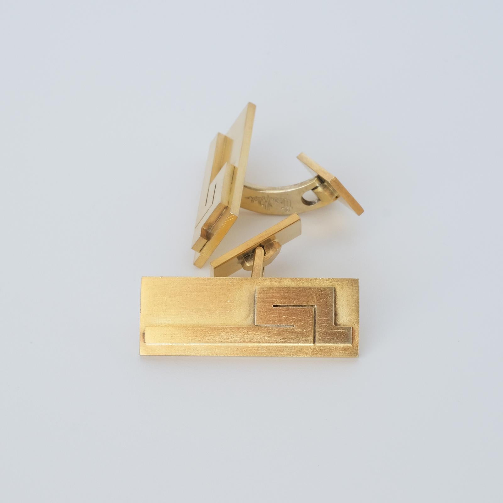 Coppia di gemelli svedesi realizzati da Wiwen Nilsson nel 1973 In condizioni buone in vendita a Stockholm, SE