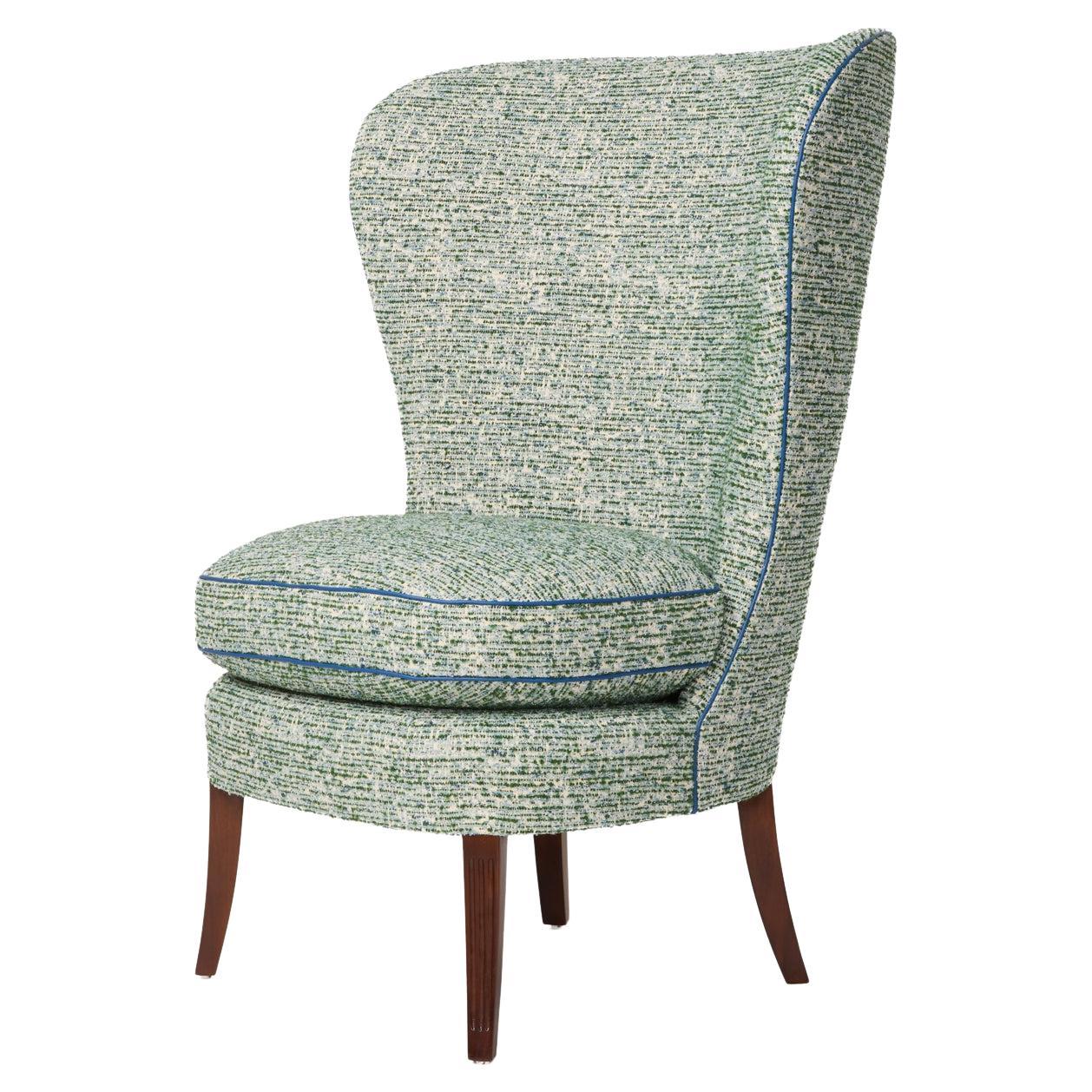 A Pair of Swedish Grace Period High Back Chairs