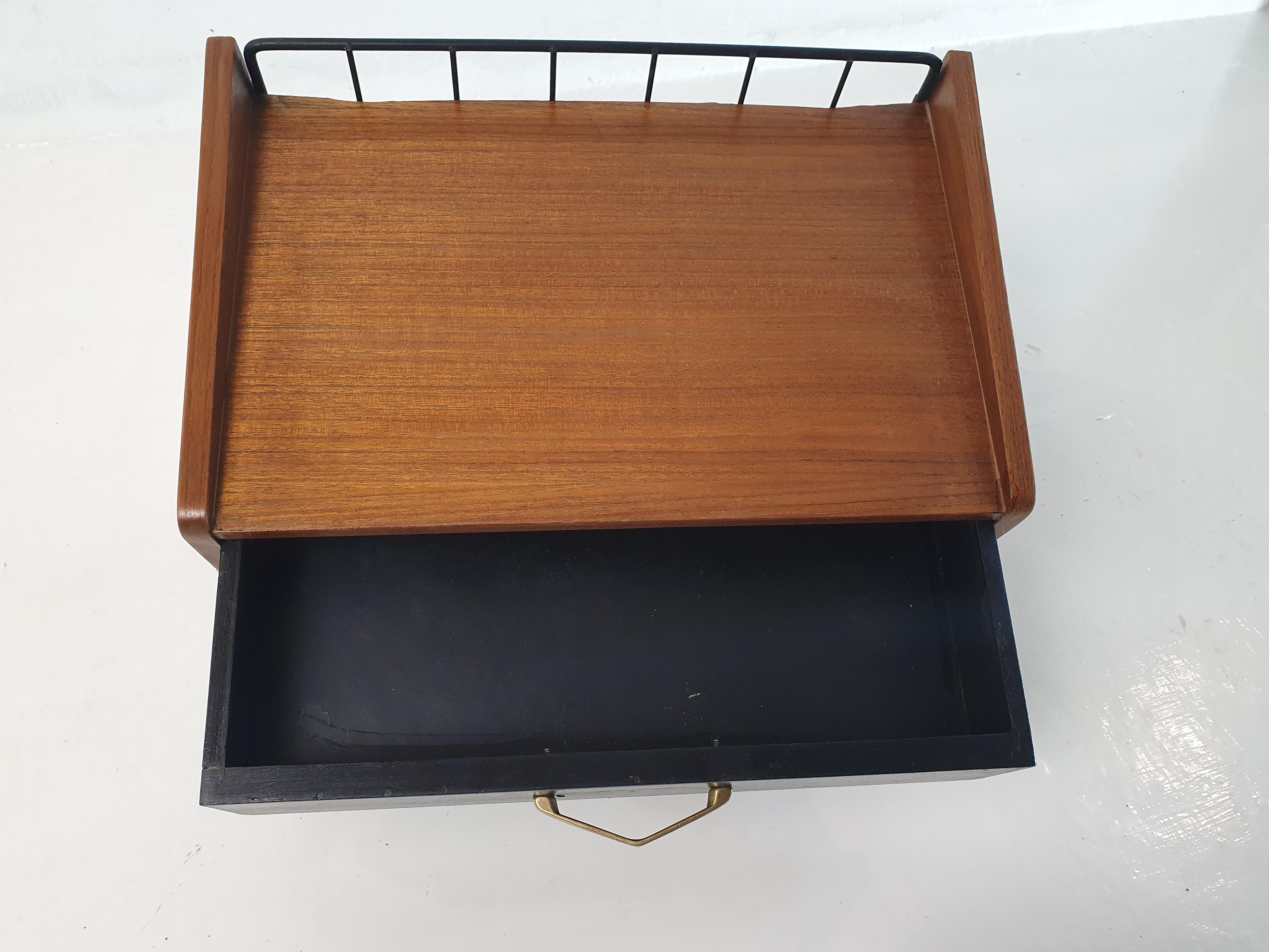 A Pair of Swedish Mid Century Nightstands by Ulferts 7