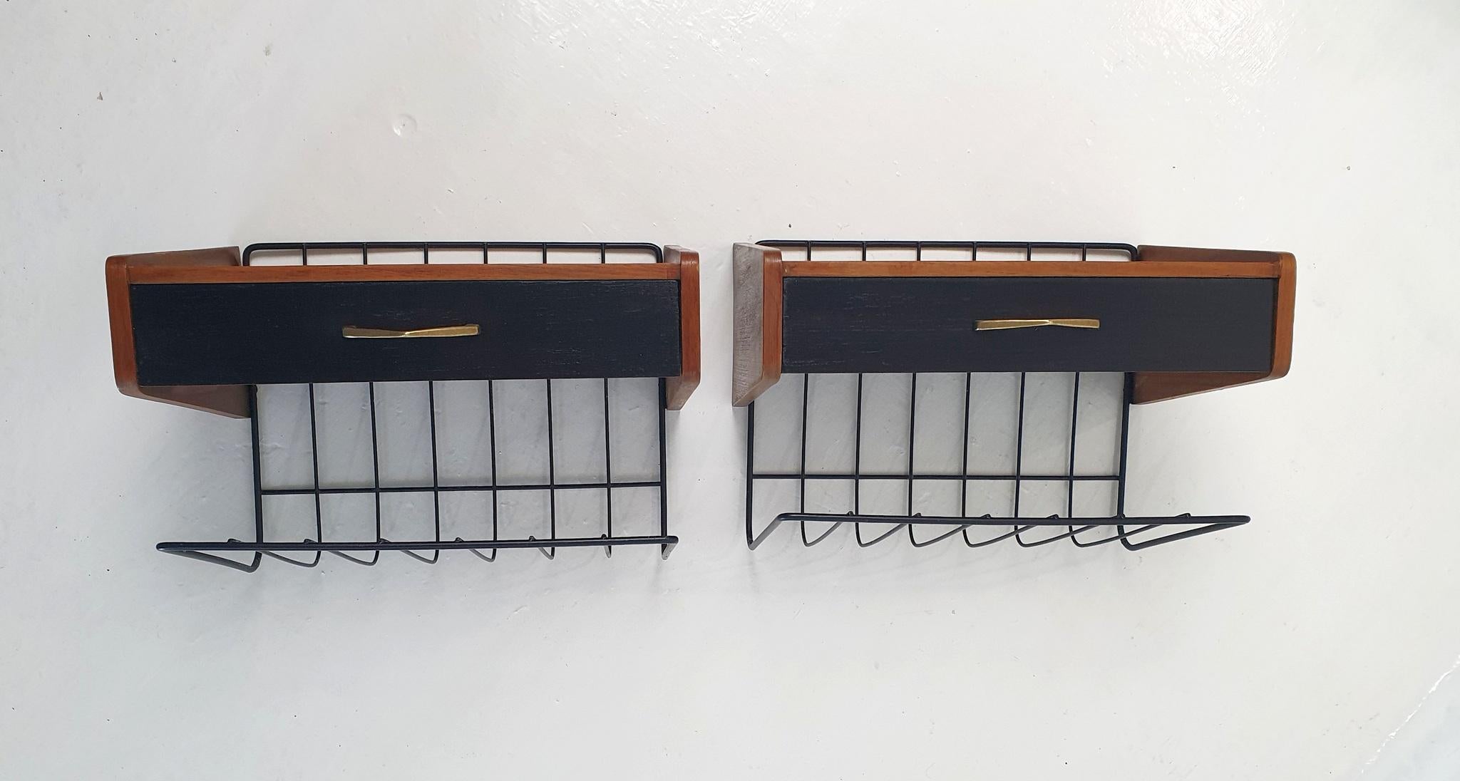 A Pair of Swedish Mid Century Nightstands by Ulferts In Good Condition In Albano Laziale, Rome/Lazio