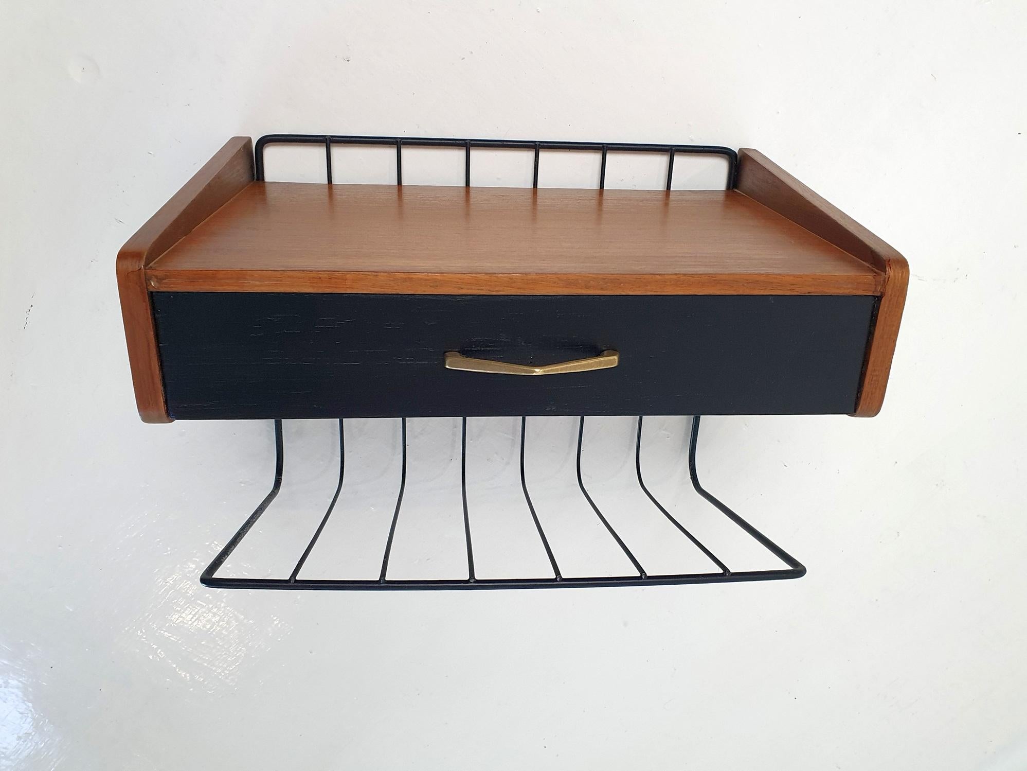 A Pair of Swedish Mid Century Nightstands by Ulferts 1
