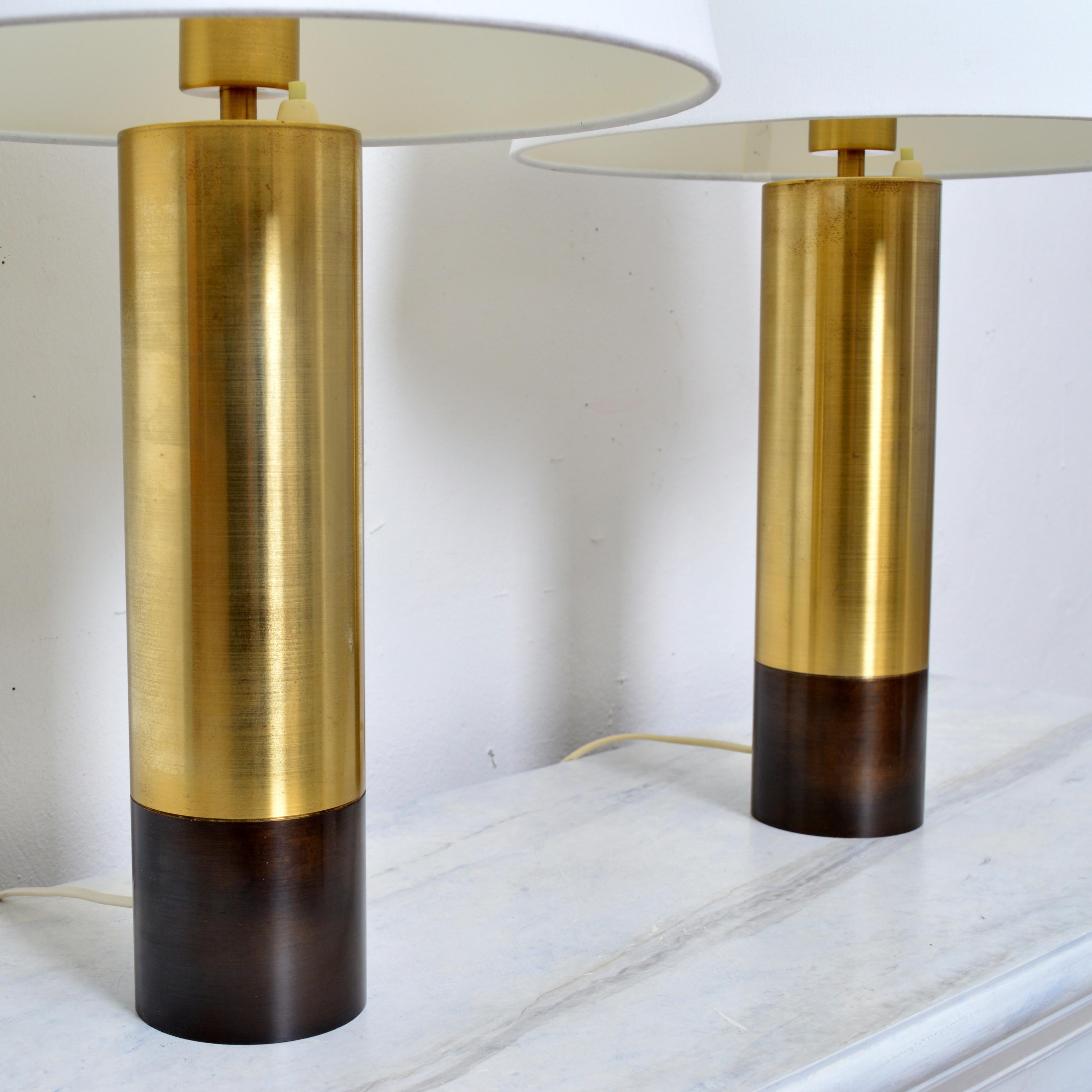 Suédois Paire de lampes de table modernes suédoises, Model No No 8397, Boréns, 1960 en vente