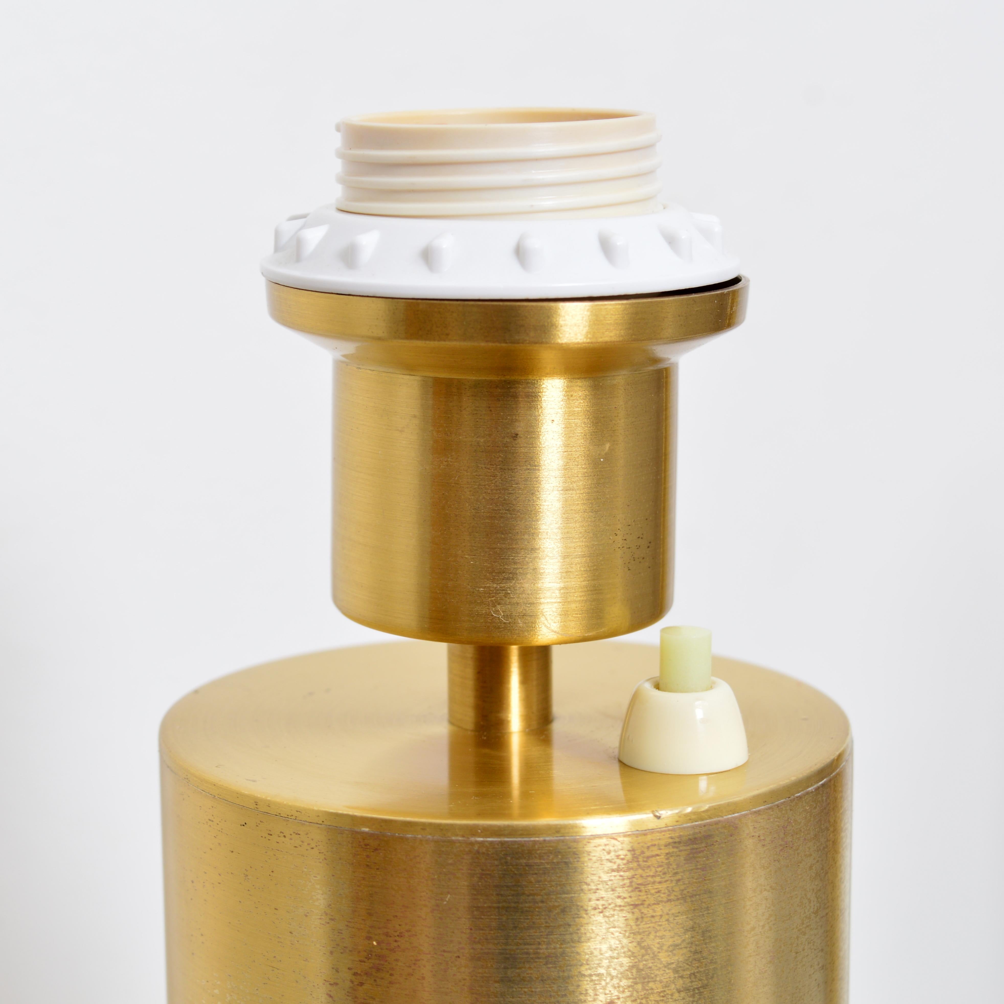 Laiton Paire de lampes de table modernes suédoises, Model No No 8397, Boréns, 1960 en vente