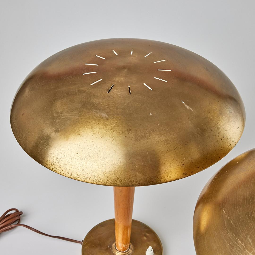 Mid-20th Century A Pair of Swedish Modern Table Lamps, Model 8406, Boréns, 1940s For Sale