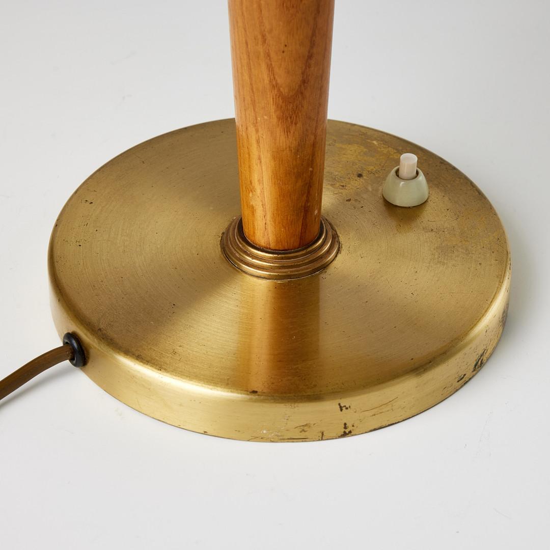 Brass A Pair of Swedish Modern Table Lamps, Model 8406, Boréns, 1940s For Sale