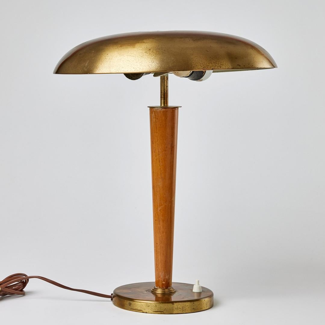 A Pair of Swedish Modern Table Lamps, Model 8406, Boréns, 1940s For Sale 2