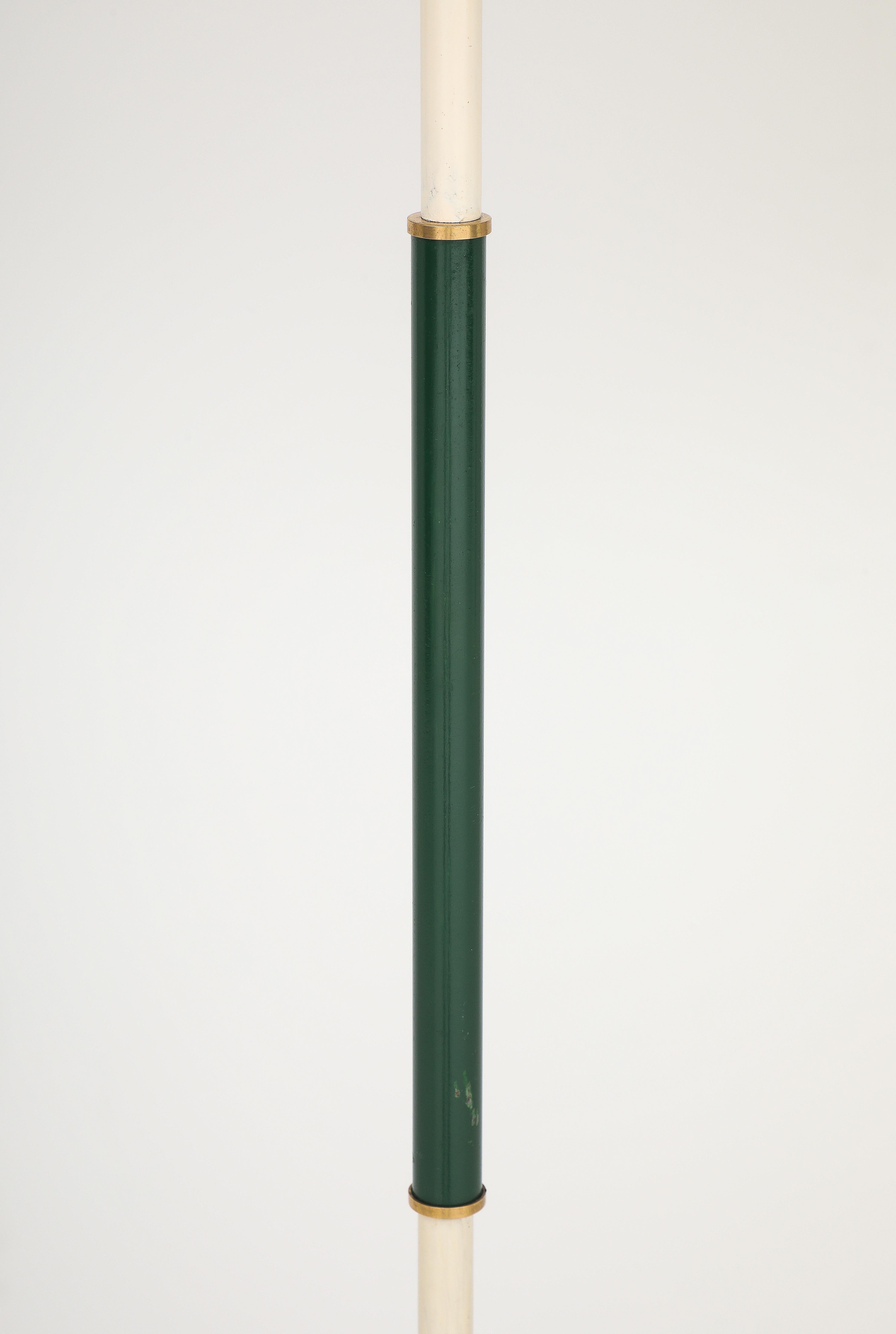 A Pair of Swedish Painted Floor Lamps, Circa 1940s For Sale 4