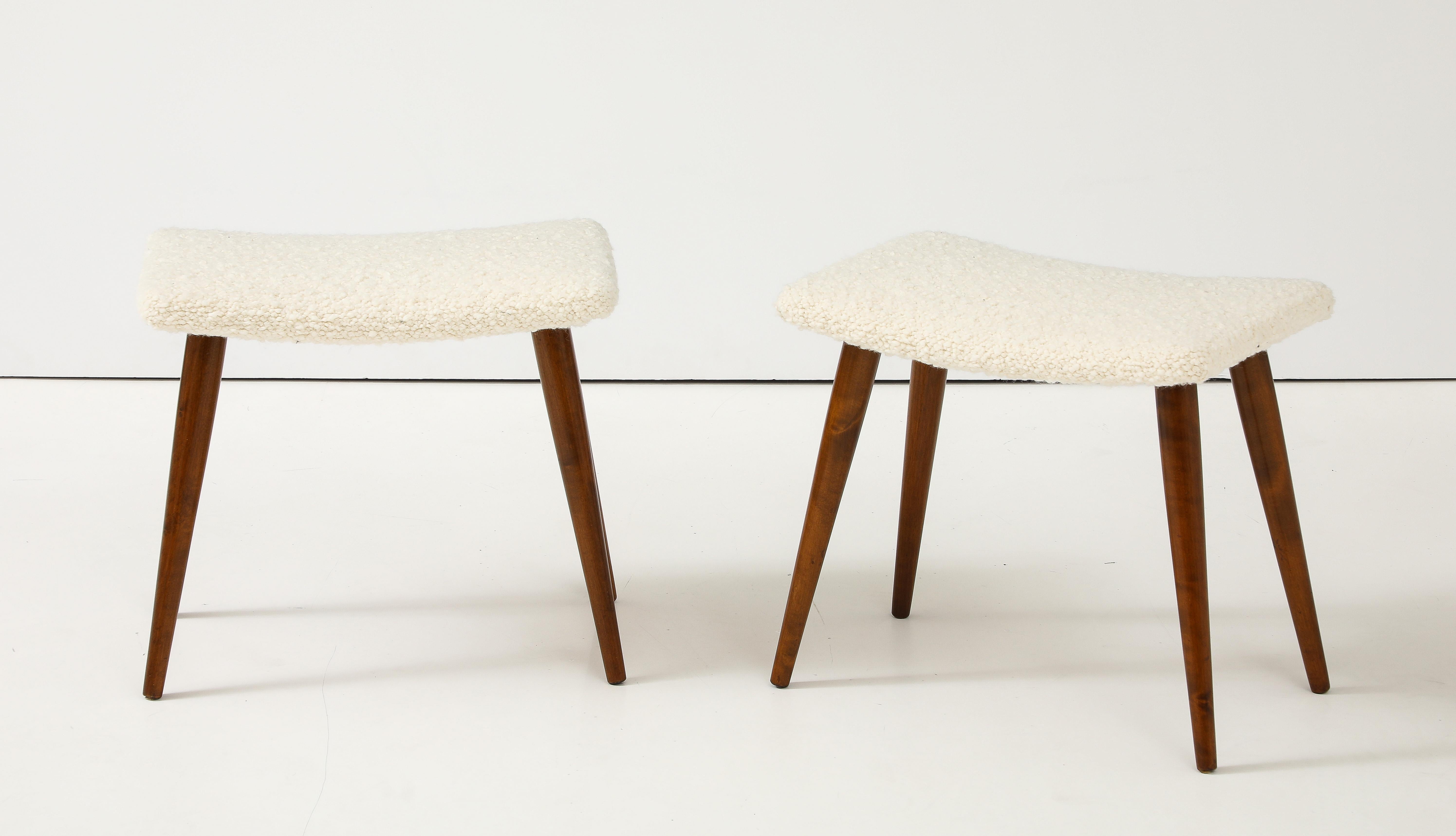 A Pair of Swedish Stools, Circa 1960s For Sale 4