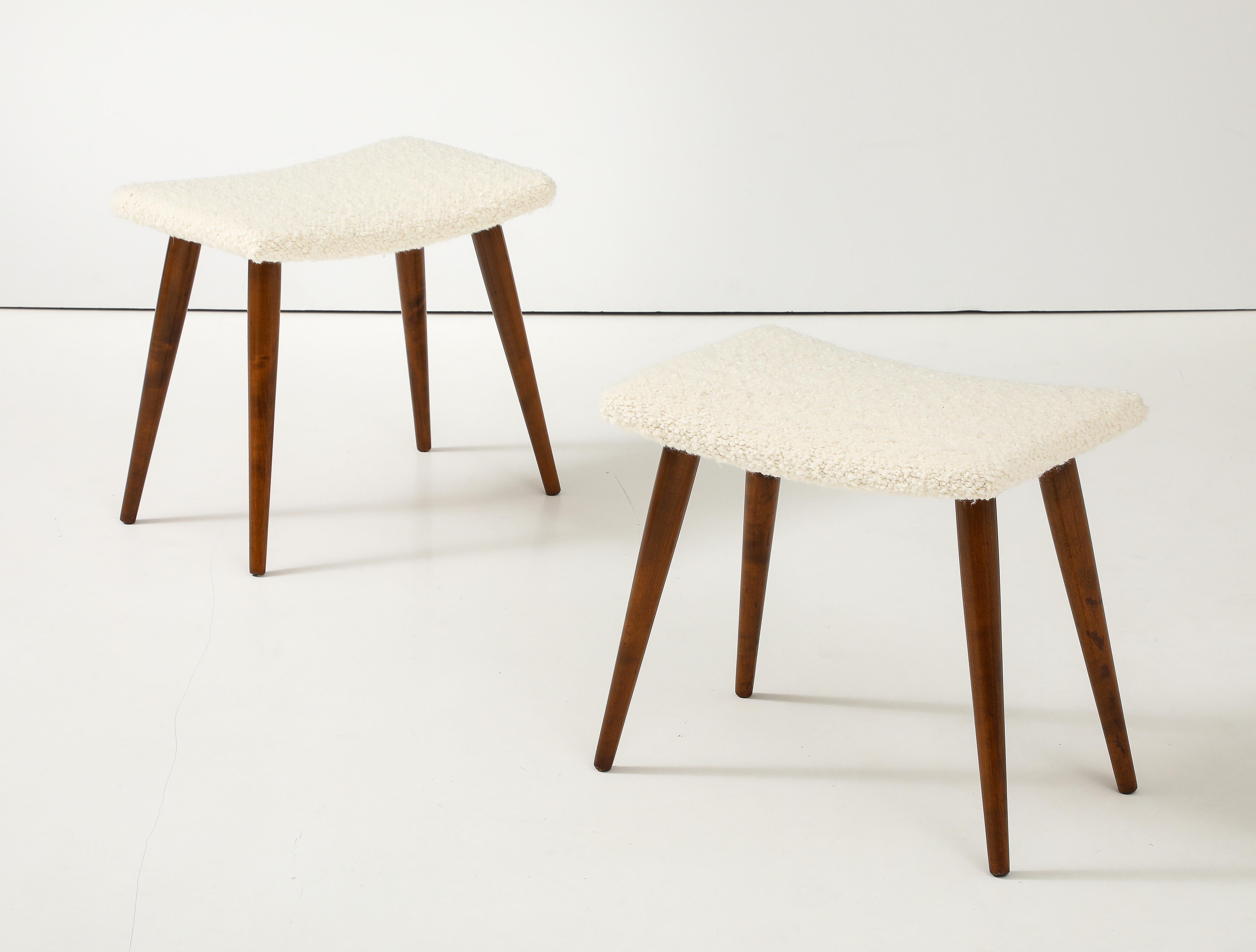 A Pair of Swedish Stools, Circa 1960s For Sale 5