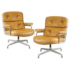 herman m. A pair of swivel “Time Life Chairs” designed by Charles
Ray Eames for Herman M