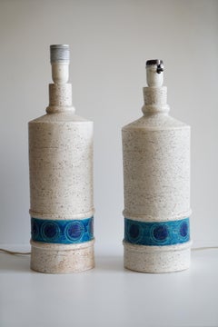 A pair of table lamps by Bitossi for Bergboms