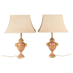 Pair of Table Lamps by Giulia Mangani Louis XVI-Style