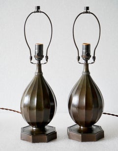 A pair of table lamps by Just Andersen