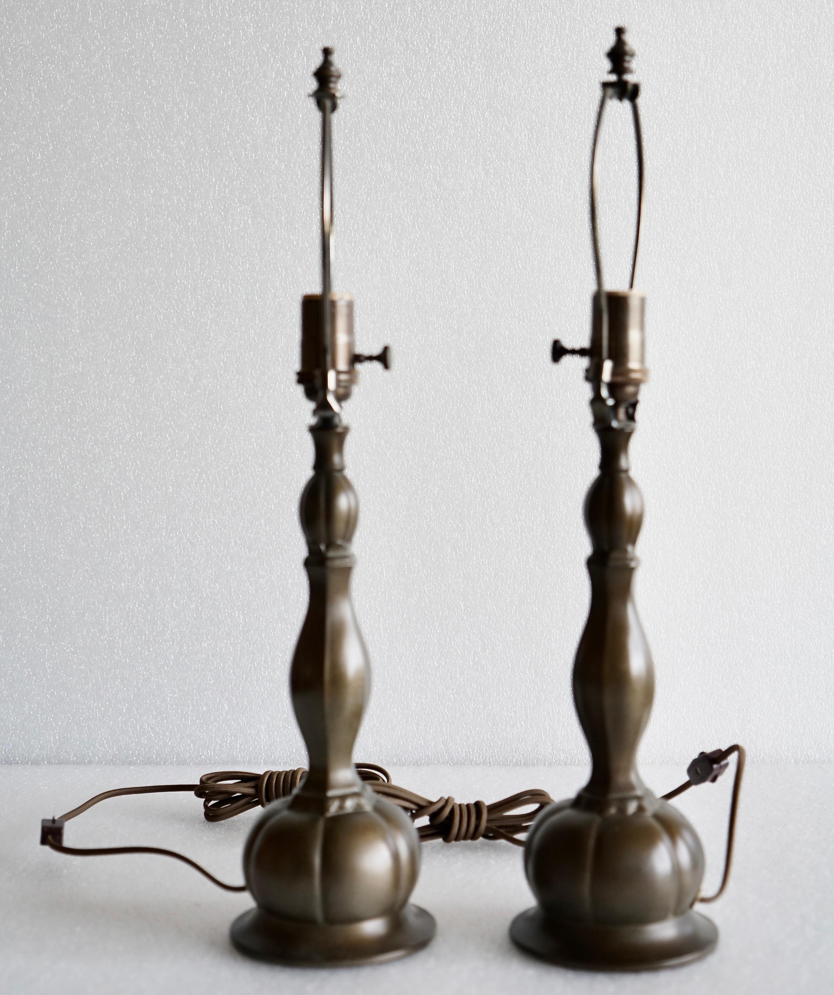 Scandinave moderne Paire de lampes de table Just Andersen