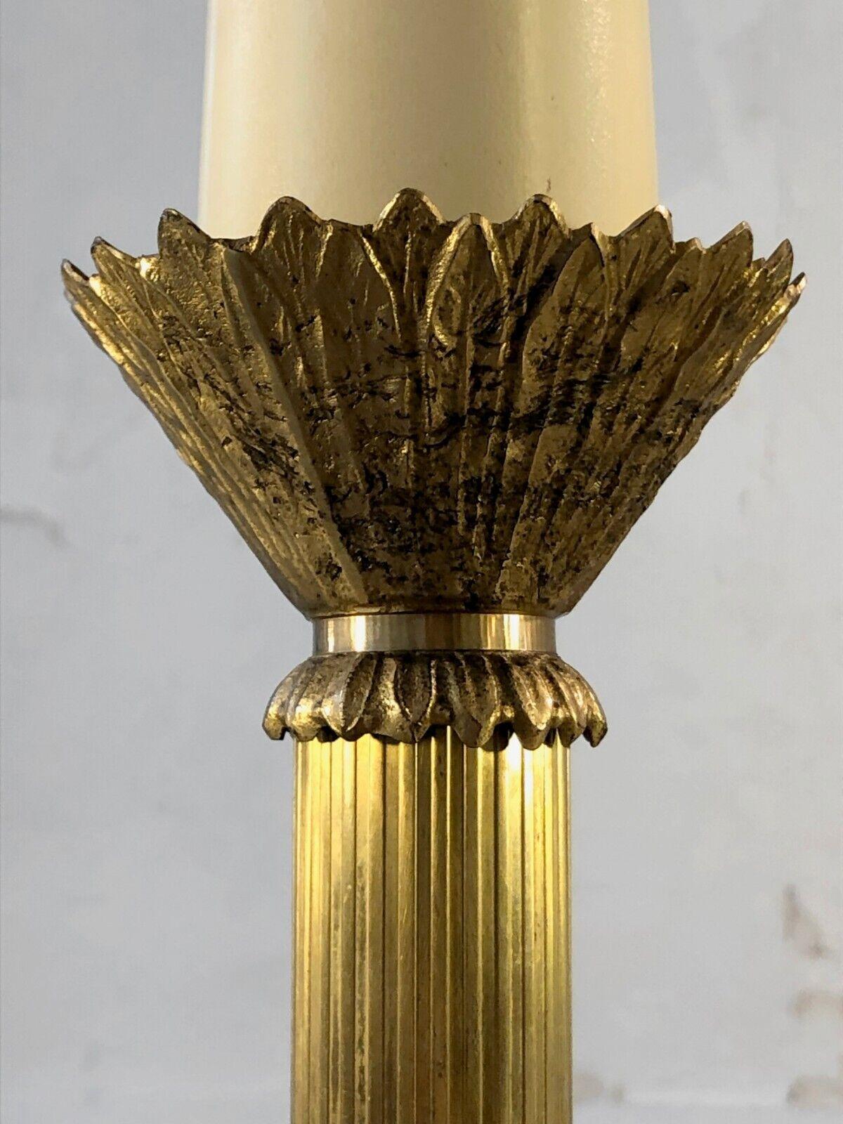A Pair of LUXURIOUS Bronze NEO-CLASSICAL TABLE LAMPS, France XIX & 1970 For Sale 7