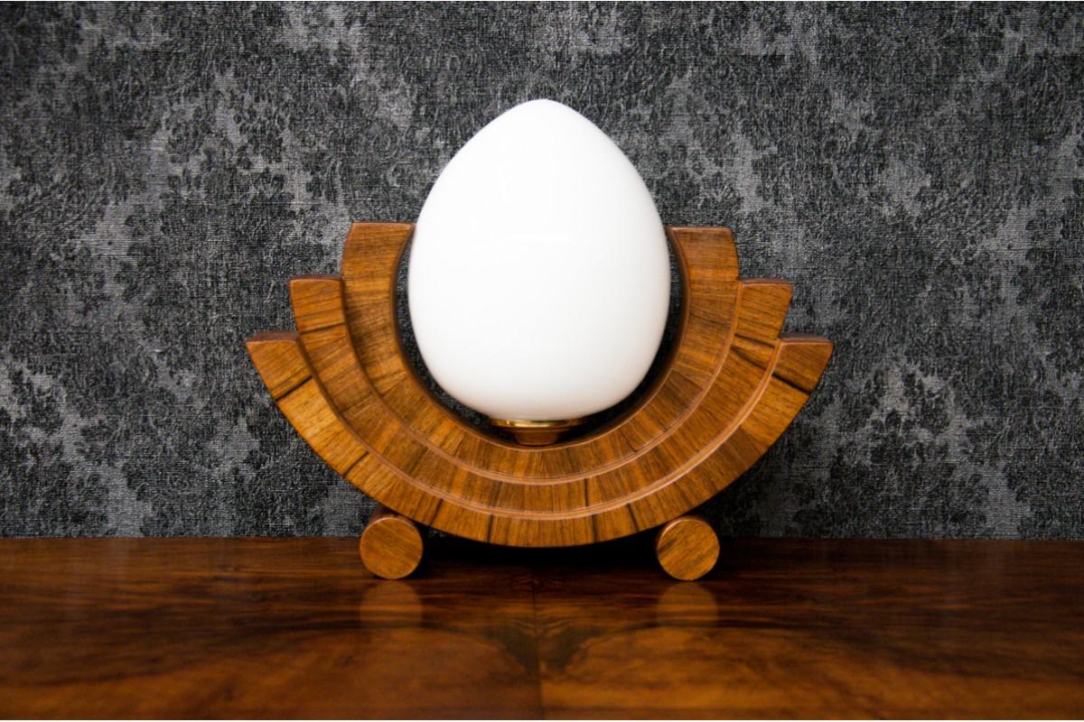 Un par de lámparas de mesa, Polonia, años 50 Polaco en venta