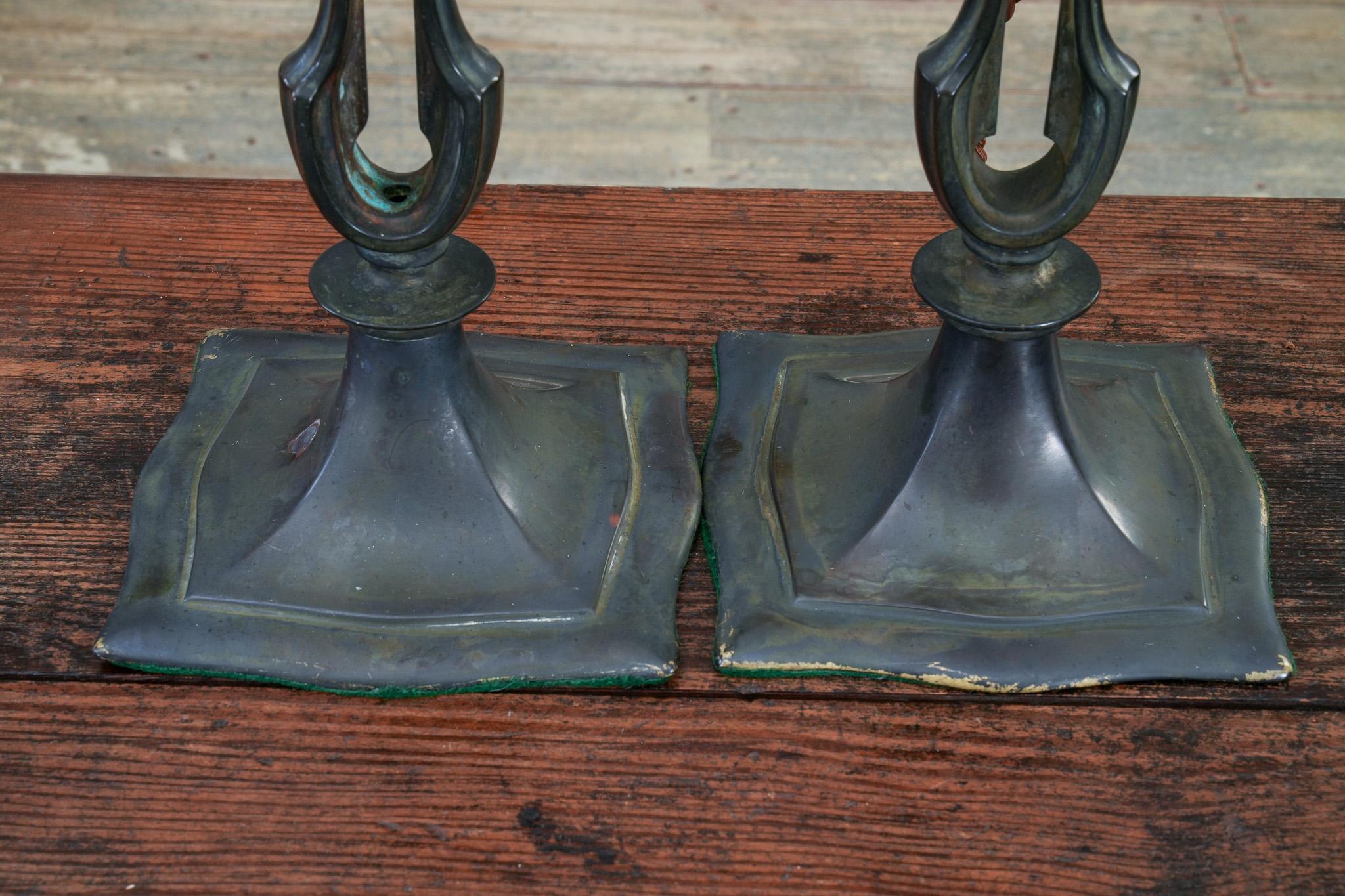19th Century A Pair of Table Lights by F & C Osler For Sale