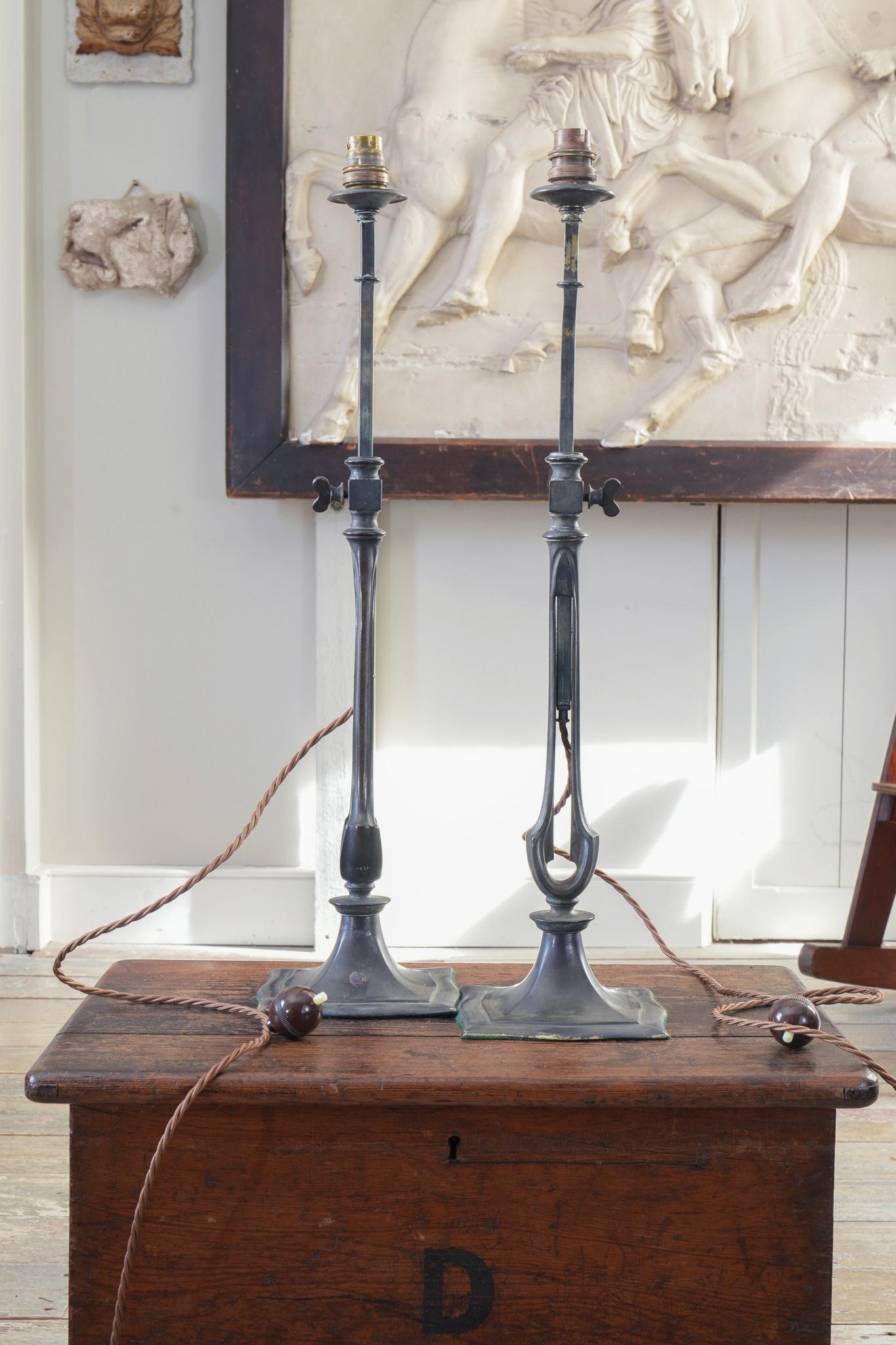 A Pair of Table Lights by F & C Osler For Sale 1