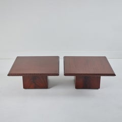Pareja de Cocktail Tables bajas Taliesin, Frank Lloyd Wright, 1955