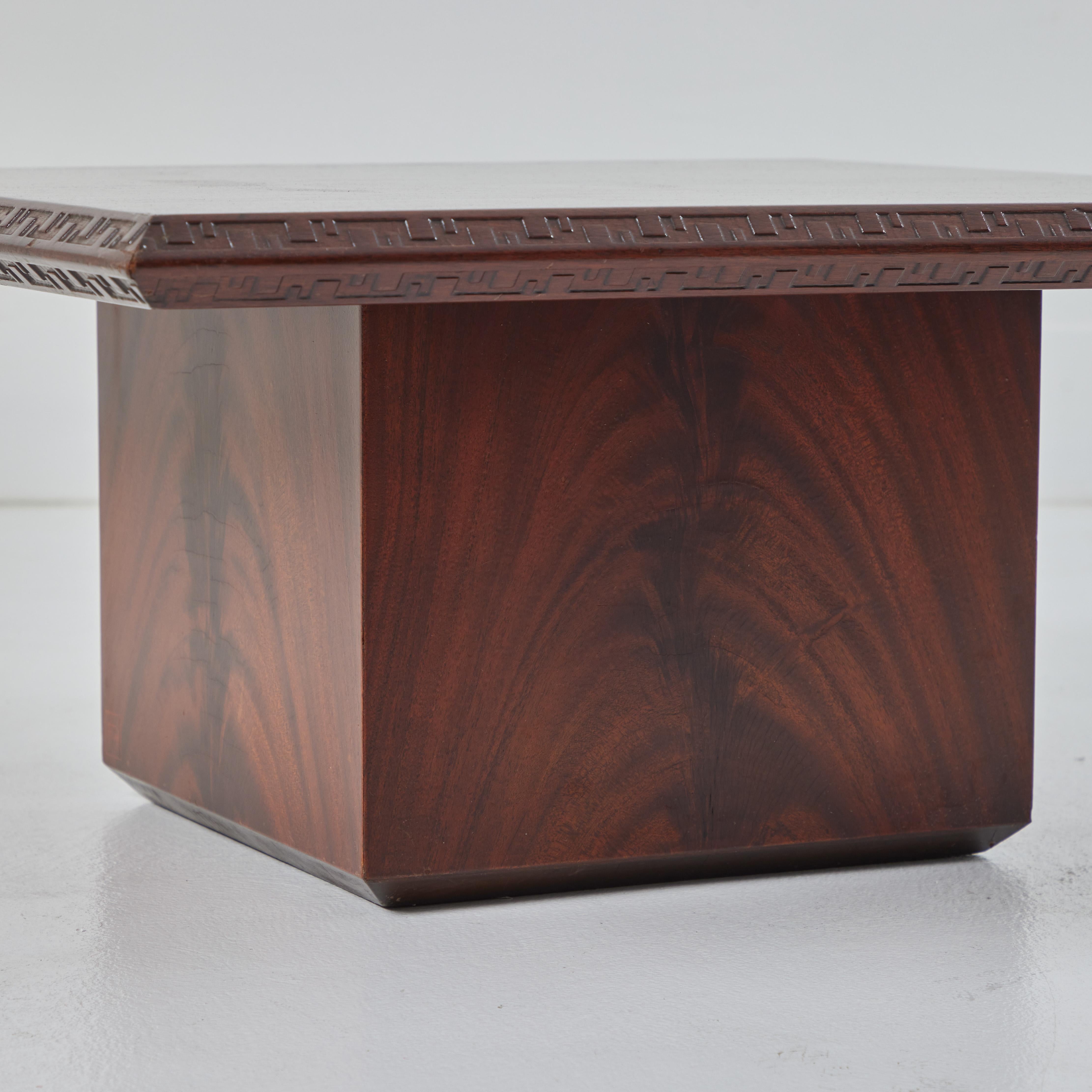 Mid-20th Century A Pair of Taliesin Low Cocktail Tables, Frank Loyd Right, 1955 For Sale