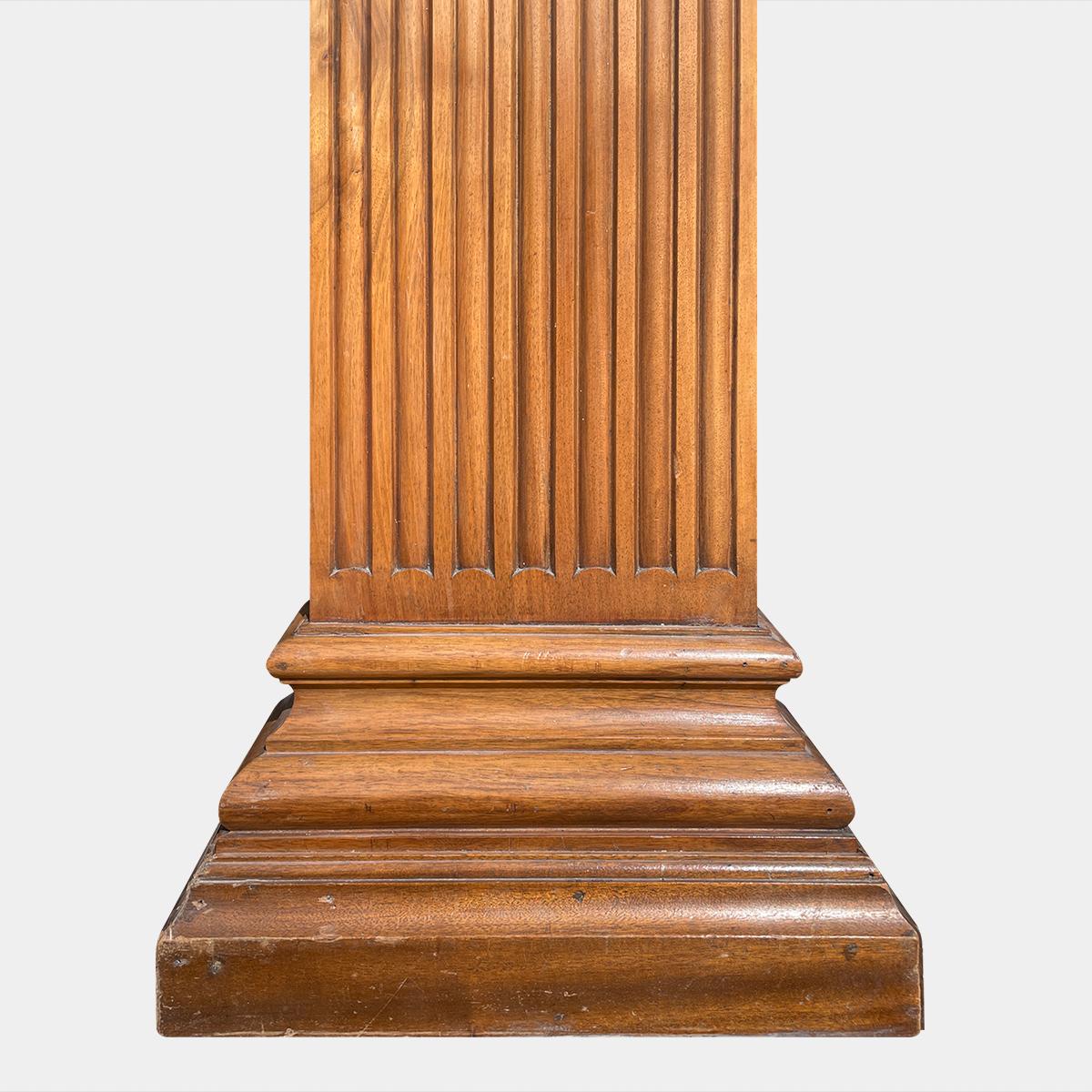 wooden pilaster