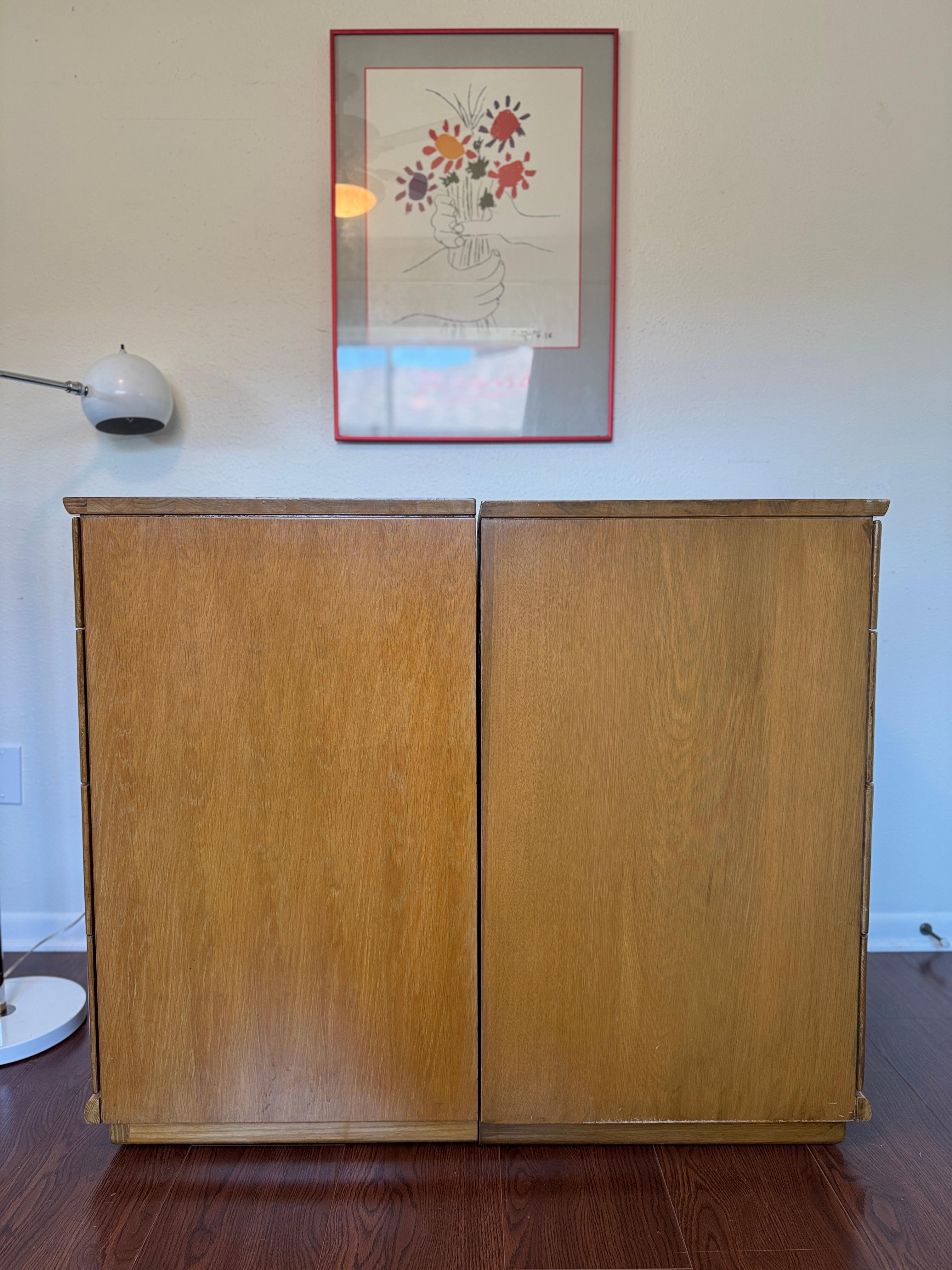 Paire de tables de nuit hautes modernes du milieu du siècle par Mengel, vers les années 1960 en vente 4