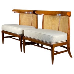 Vintage Pair of Tomlinson "Sophisticate" Slipper Chairs