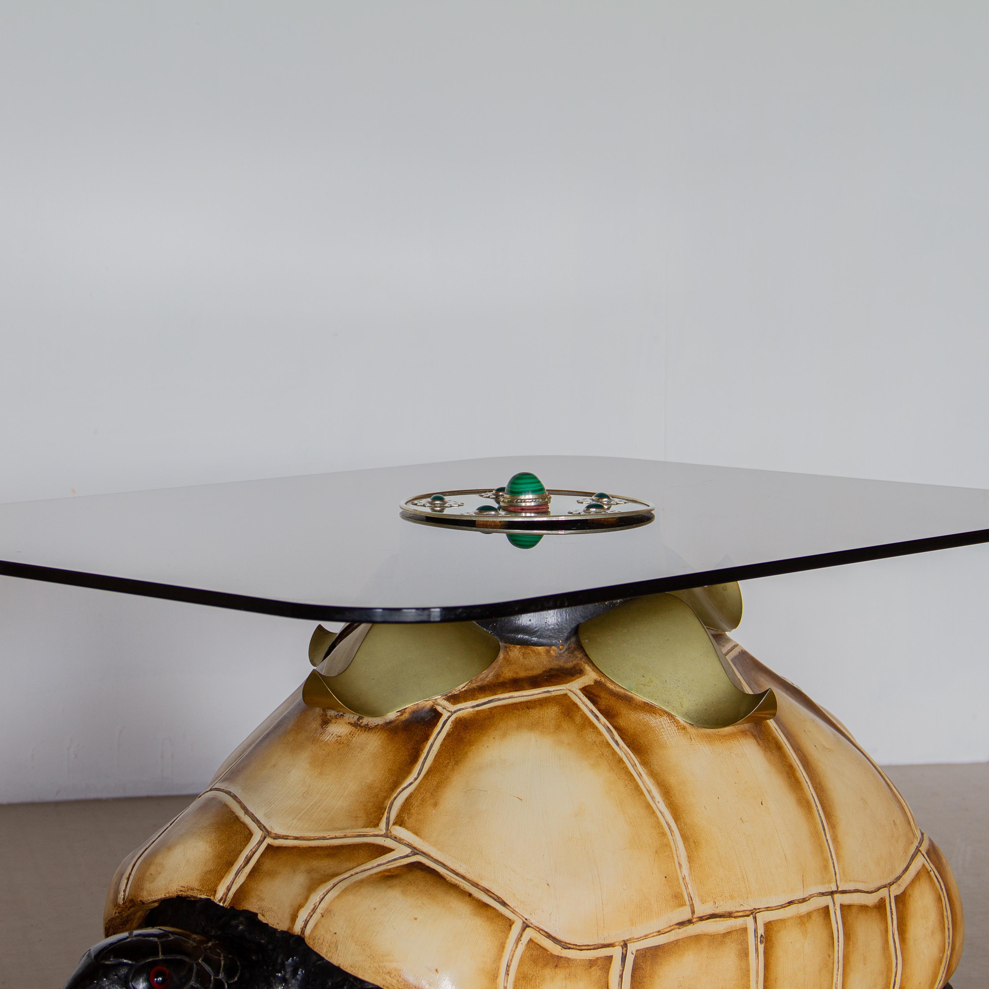 Pair of Tortoise Coffee Tables by Anthony Redmile, 1970s 3