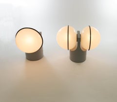 Ein Paar TOTEM-Wandleuchten von Gae Aulenti für Stilnovo, 1970er Jahre