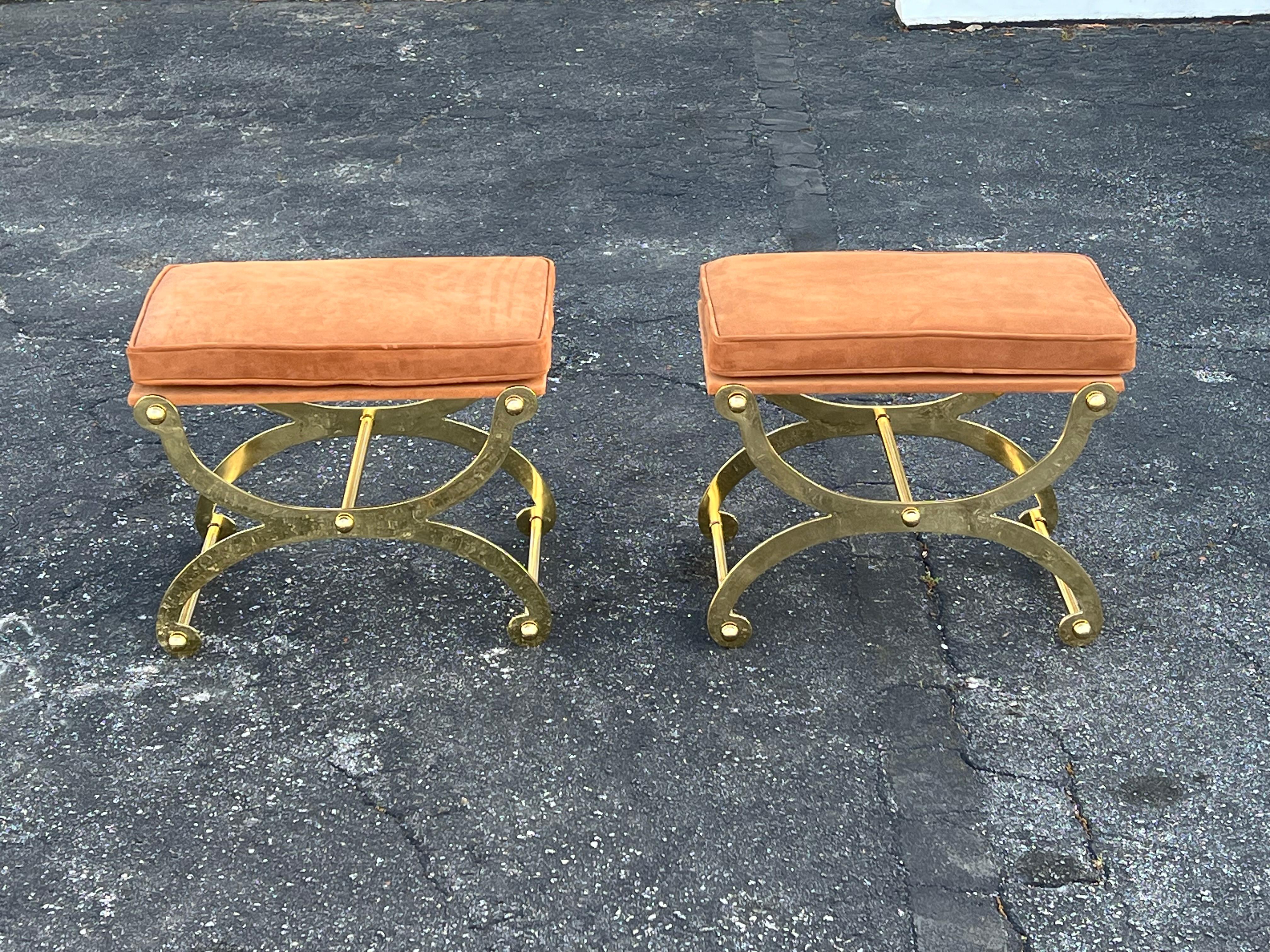 American A Pair Of Unusual Benches By John Vesey ca' 1960's For Sale