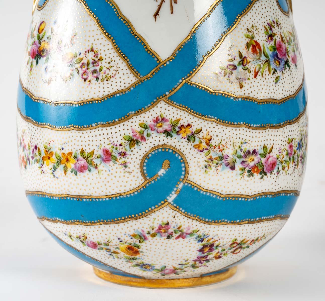 Pair of Vases, Porcelain of Paris 7