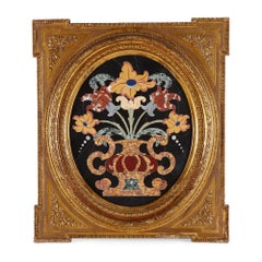 Pair of Very Fine, Large Italian Pietra Dura Marquetry Panels