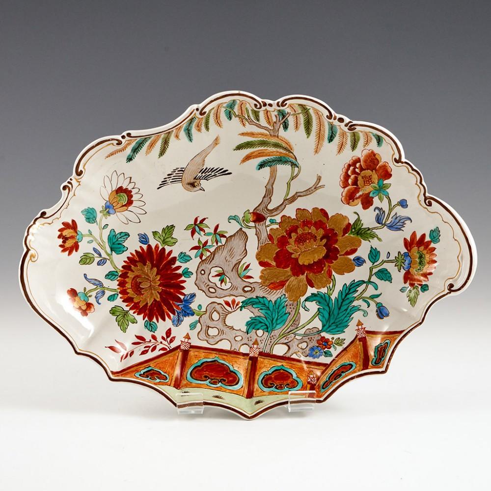 A Pair of Very Rare Doccia Porcelain Dishes, c1780

Additional Information:
Heading : A Pair of Doccia Porceian Oval shaped dishes
Date : c1780
Origin : Doccia, Near Florence., Italy
Colour : Polychrome
Pattern : Imari design with golden brown