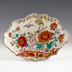 Pareja de Rarísimos Platos de Doccia Porcelain, c1780