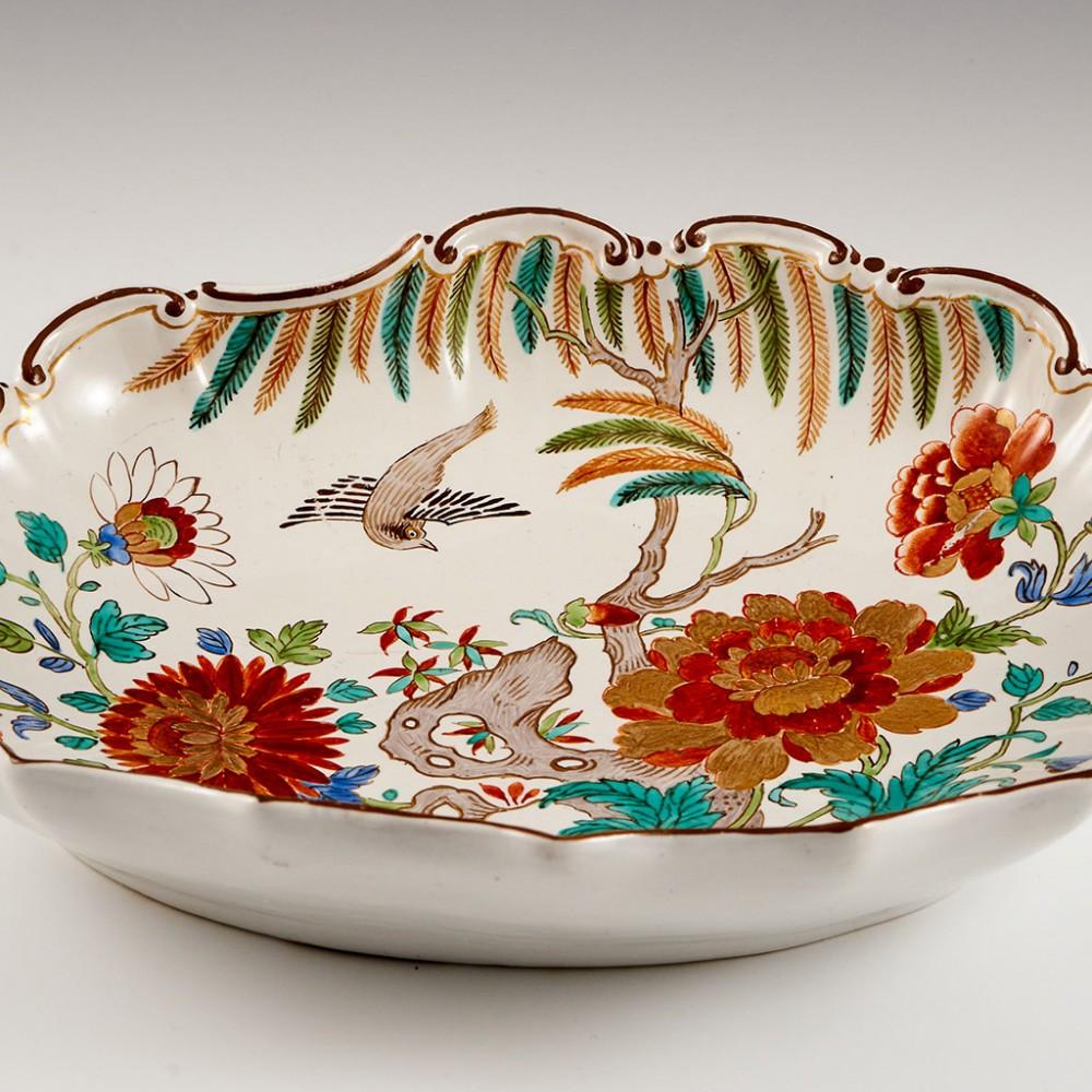 18th Century Pair of Very Rare Doccia Porcelain Dishes, circa 1780