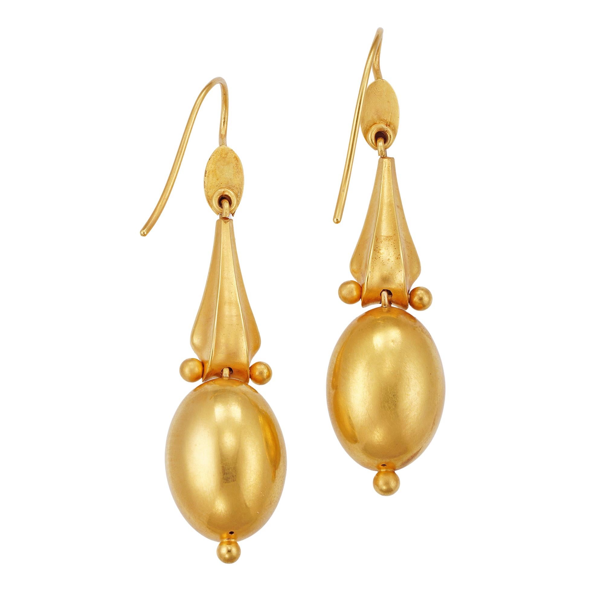 etruscan revival earrings