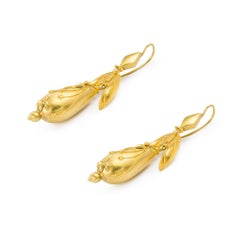 Pair of Victorian Gold Drop Earrings
