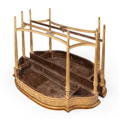 Pair of Victorian Hepplewhite Style Satinwood Console Tables