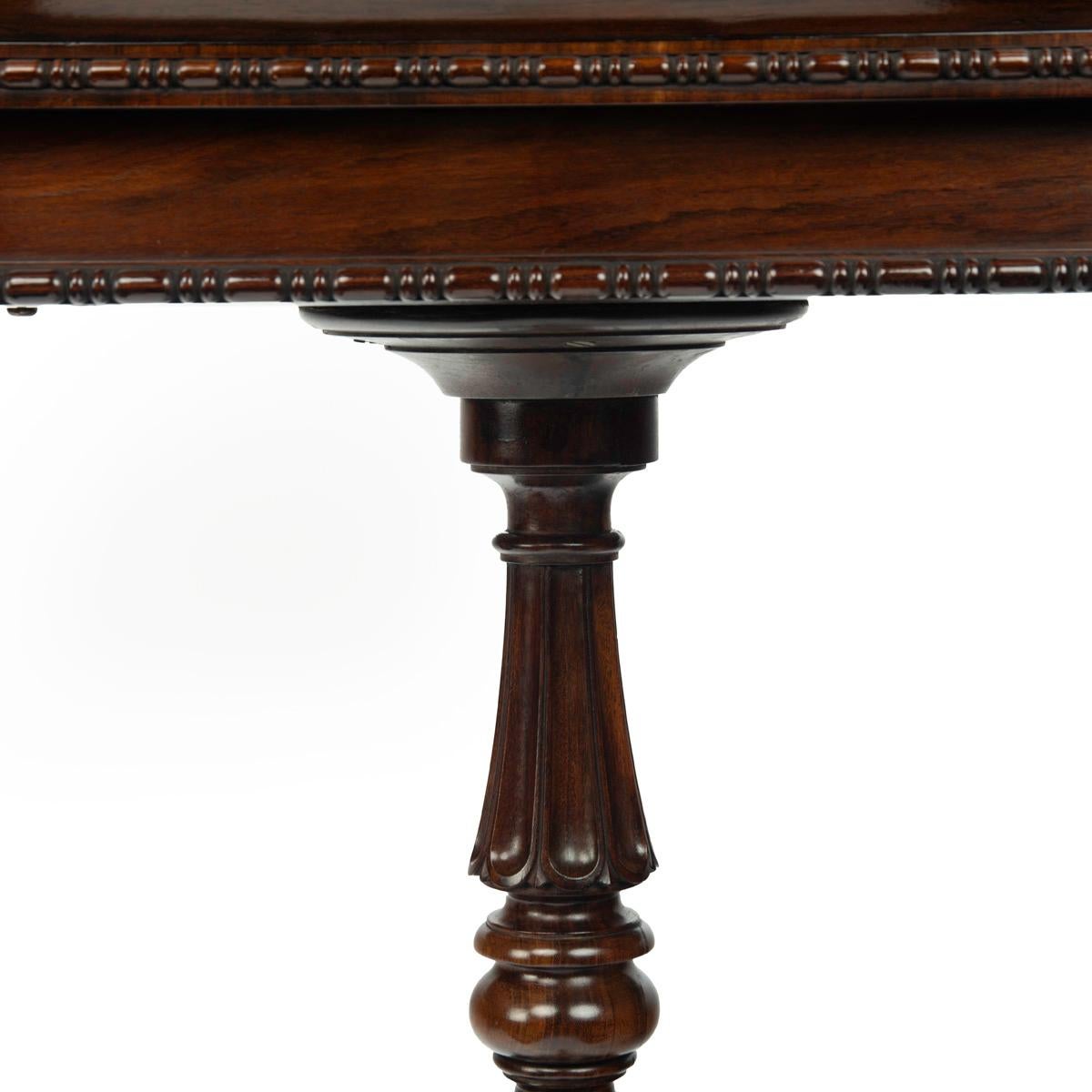 Rosewood A pair of George IV rosewood flower or crocus tables, attributed to Gillows For Sale
