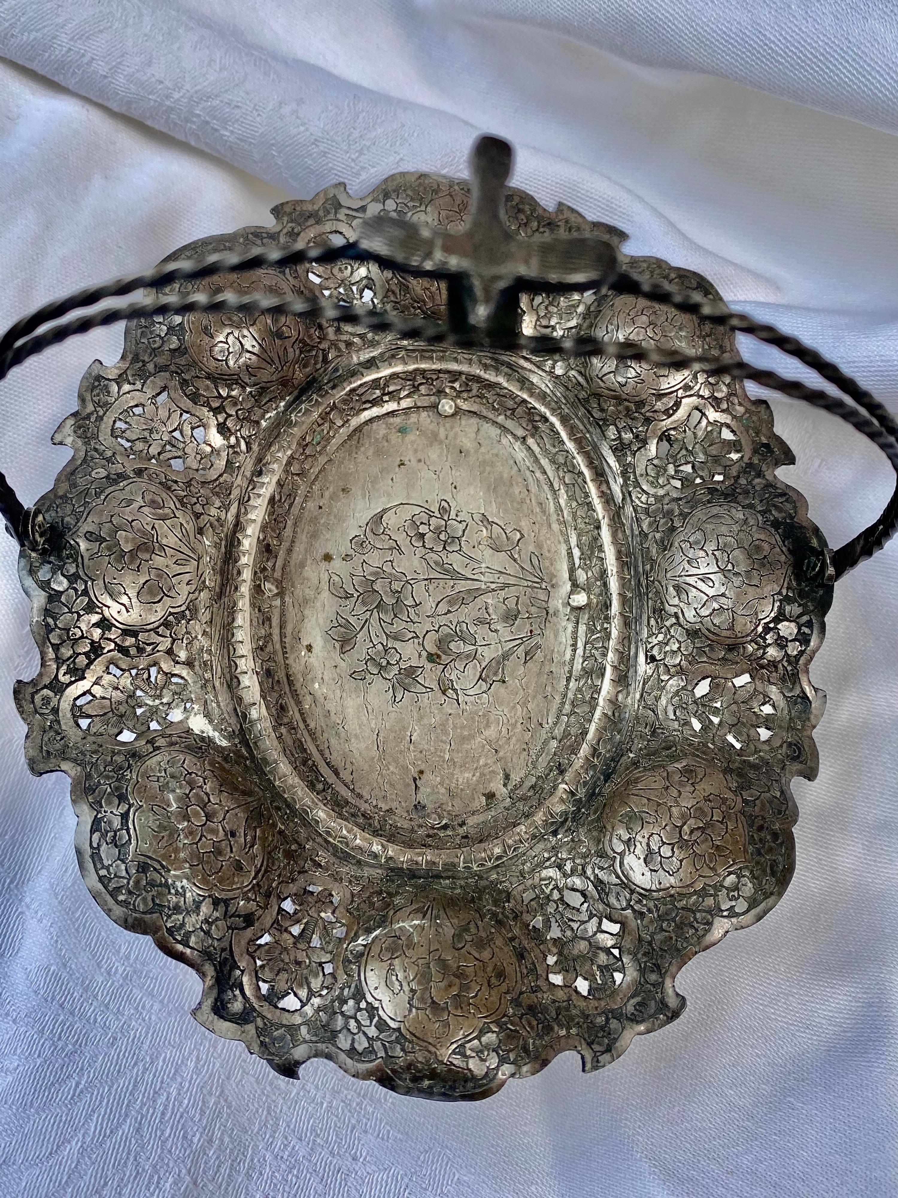 Pair of Victorian Silver Plated Bon-Bon 'Sweets' Dishes For Sale 2