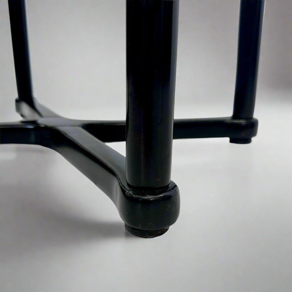A Pair of Vienna Secessionables  Oval Two-tier Side Tables by Josef Hoffmann For Sale 1