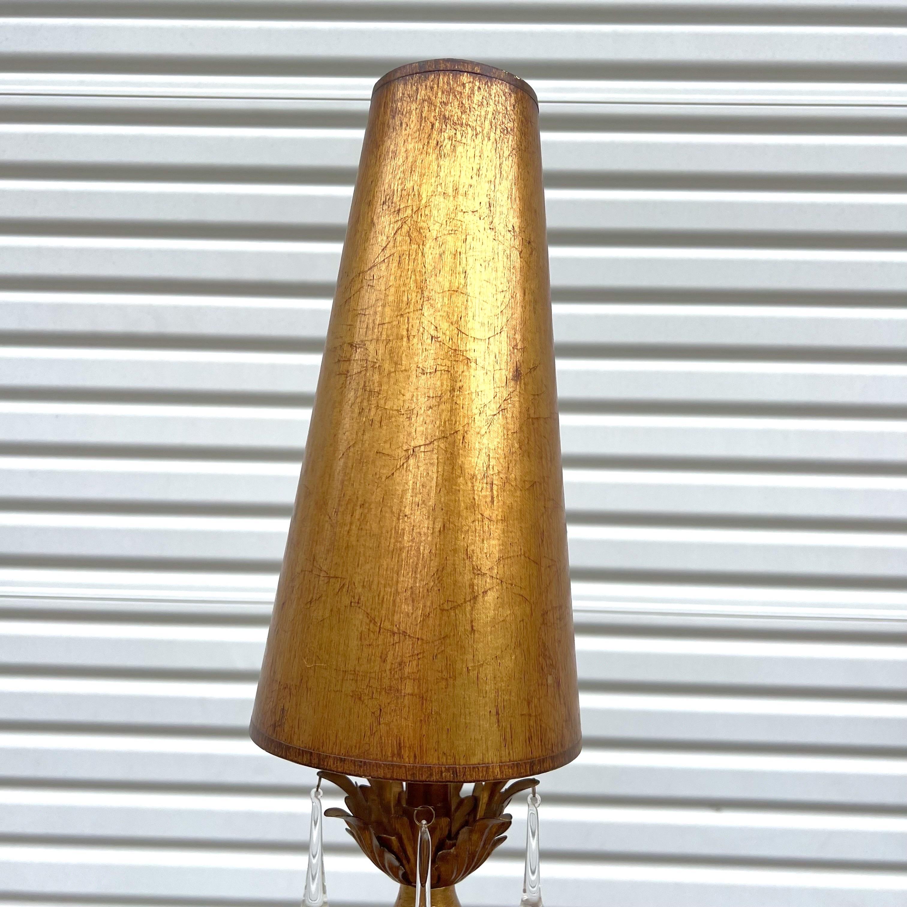 Post-Modern Pair of Vintage 1980s Berman Harlequin Table Lamps