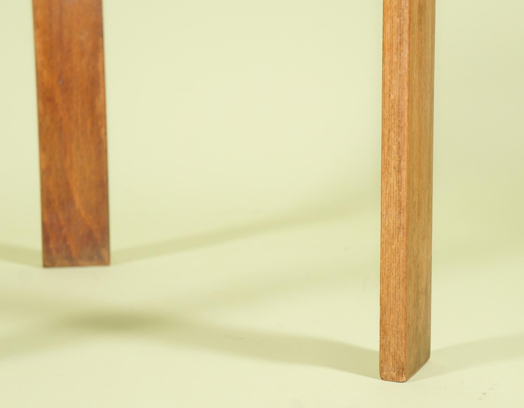 Mid-20th Century Pair of Vintage bentwood Low Tables or Stools After a Design by Alvar Aalto For Sale