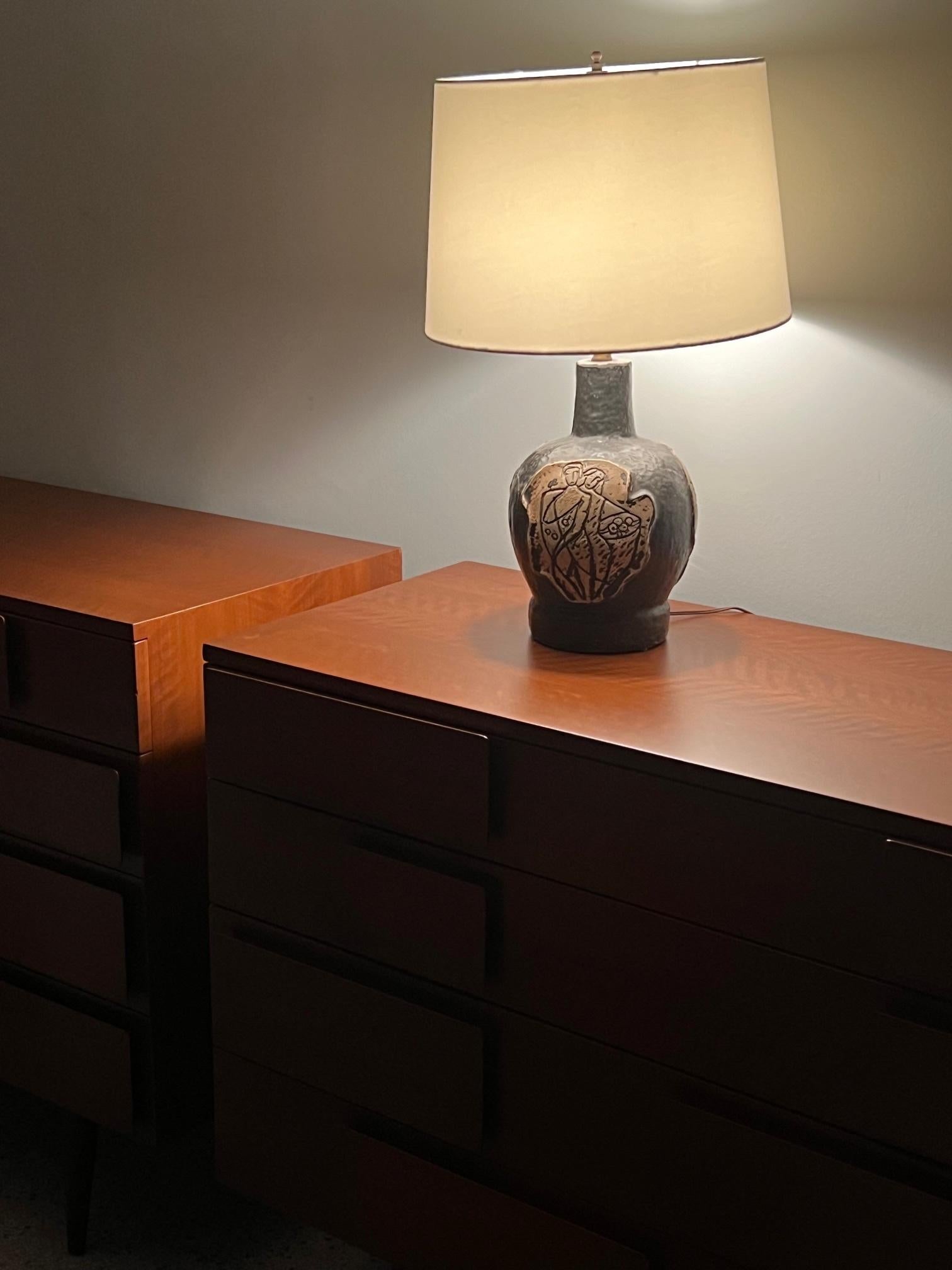 A Pair of Vintage Gio Ponti Dressers For Singer& Sons Ca' 1950's For Sale 7