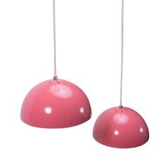 Pair of Vintage Lyfa Ceiling Lamps