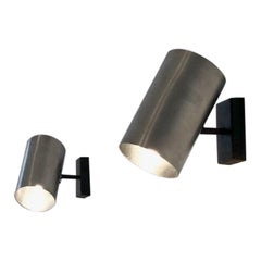 A Pair of WALL APPLIQUES SCONCES by R.J. CAILLETTE, PARSCOT, France 1950 A Pair of WALL APPLIQUES SCONCES by R.J. CAILLETTE, PARSCOT, France 1950