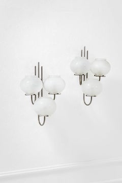 Pair of Wall Lights by Gino Sarfatti